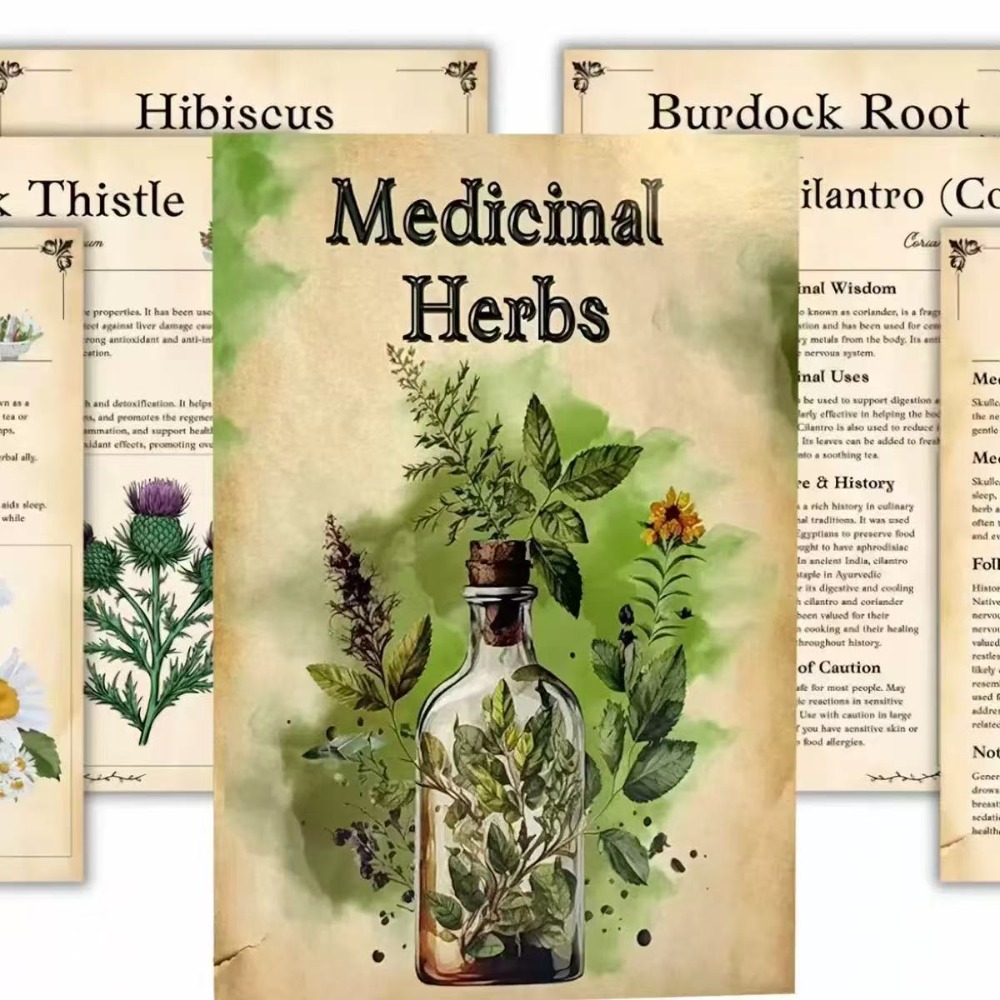 Herbal Wellness Guide - Ervas Medicinais: Guia Visual para Identificar
