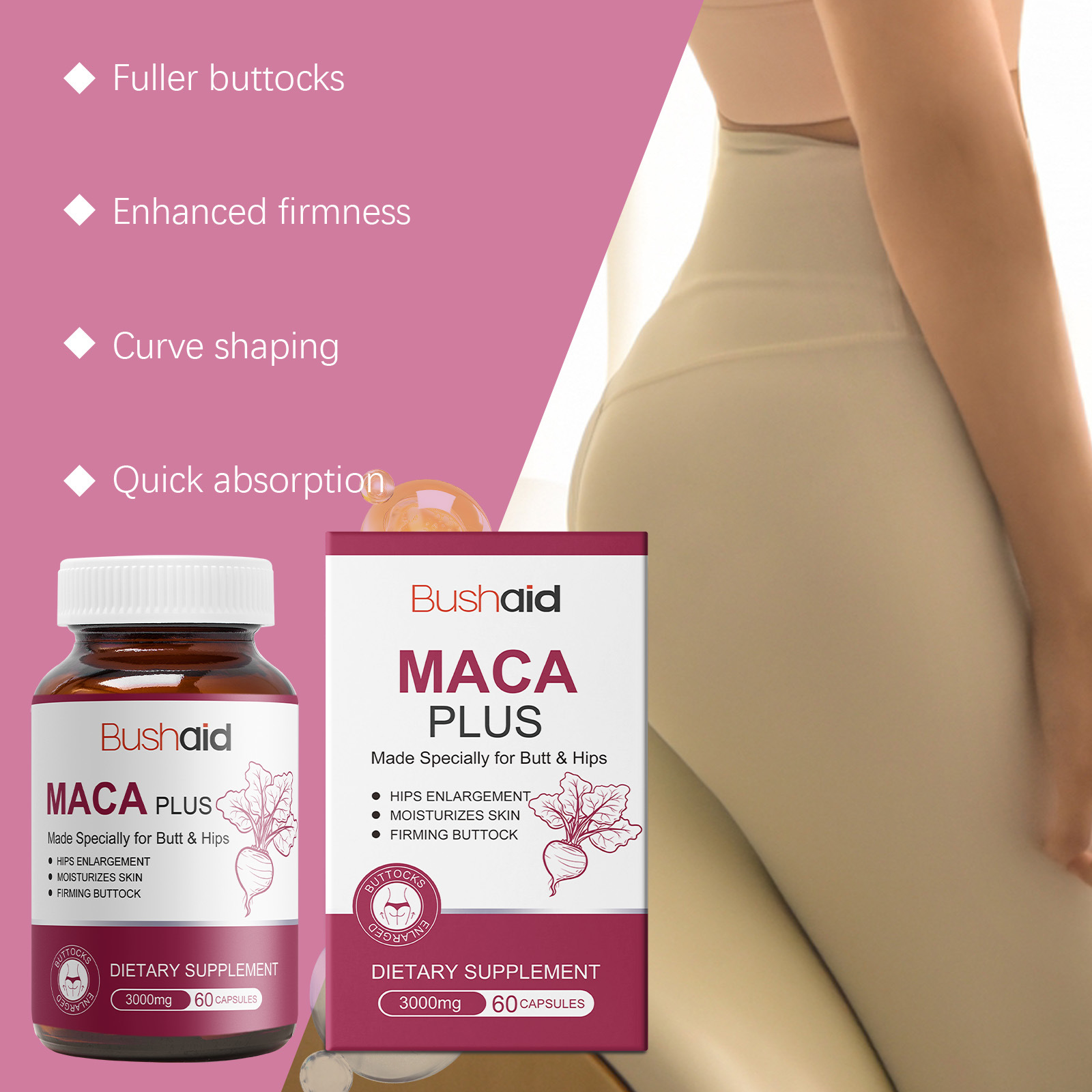 Cápsulas de Extrato de Raiz de - Herbal Weight avaliação e preço