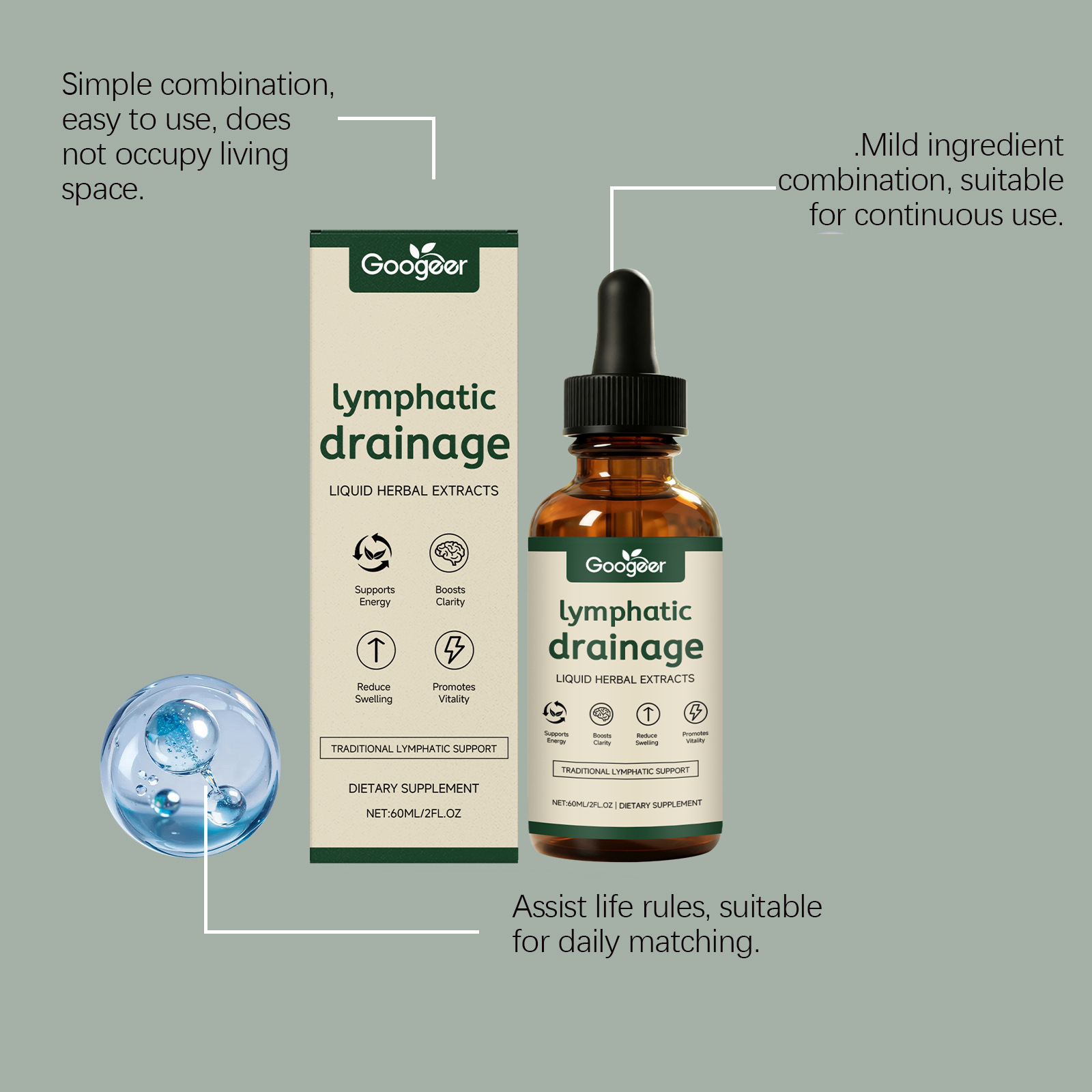 Gotas de Drenagem Linfática 11 - Herbal Weight avaliação e preço