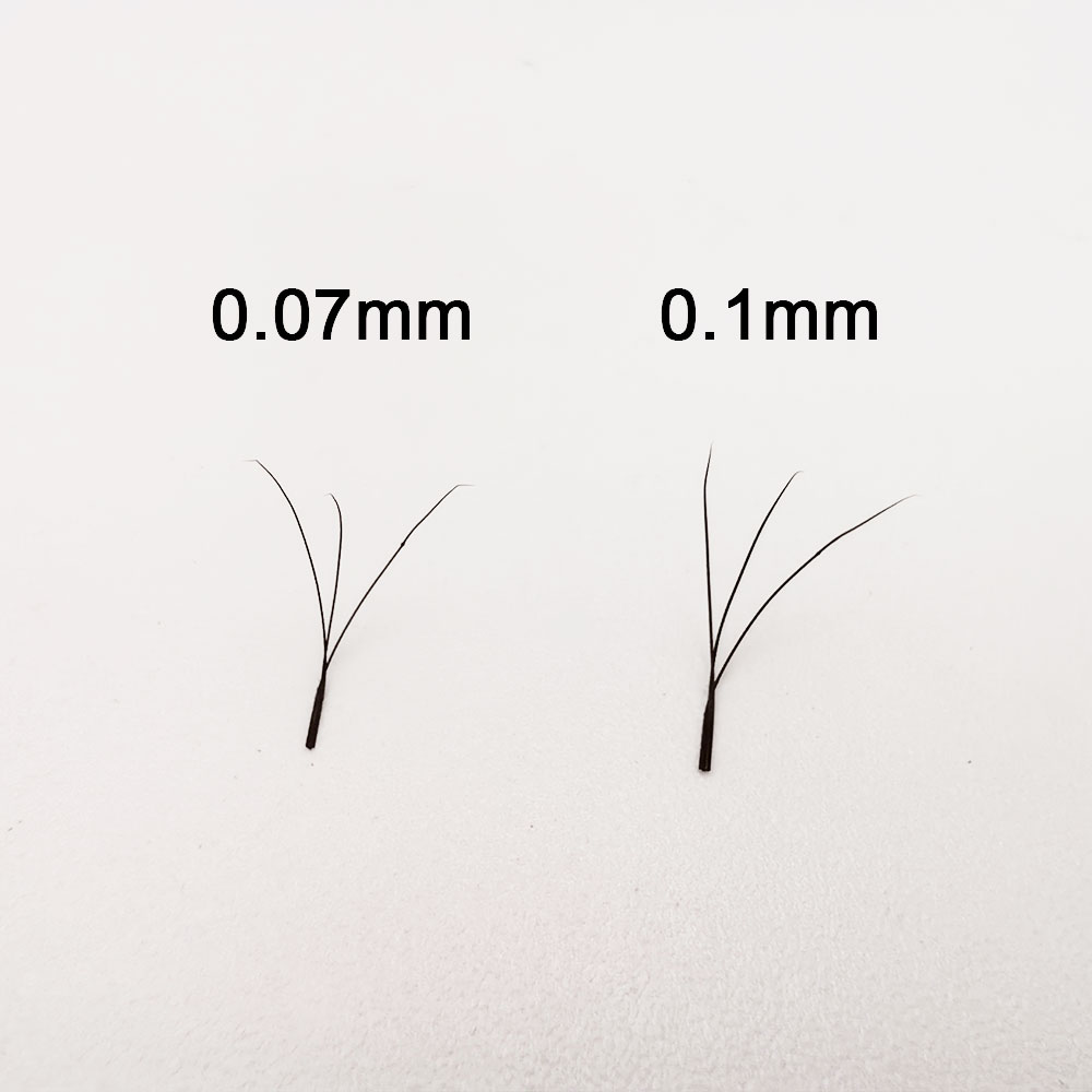3d w cílios lash extensão form - Red Clover Flower avaliação e preço